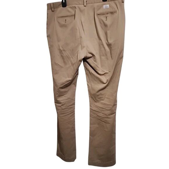 Vineyard Vines Stretch Slim Fit Breaker Pants Khaki Mens Size 38x34 Chino - Picture 4 of 8